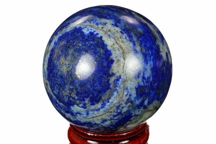 Polished Lapis Lazuli Sphere - Pakistan #171006